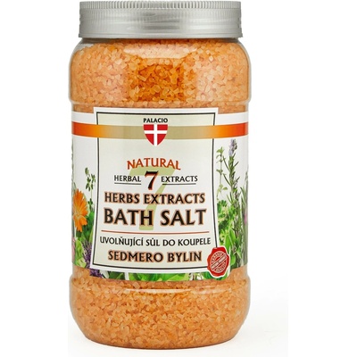 Palacio sůl do koupele Sedmero bylin 900 g