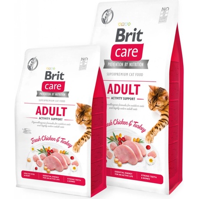 Brit Care Cat GF Adult Activity Support 3 x 7 kg