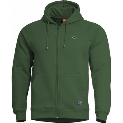 Pentagon Phaeton mikina s kapucňou na zips zelená