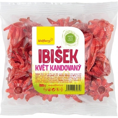 Wolfberry Kandizovaný kvet ibišteka 100 g