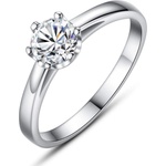 Silenti Jewelry Сребърен пръстен "Свобода" - 5 - 49мм (15.6мм диам. )