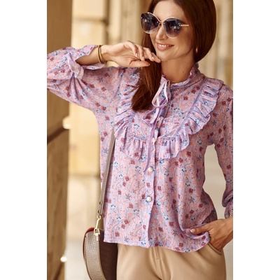 FASARDI Дамска риза в лилав цвят 8100fa-8100_violet - Виолетов, размер uniw