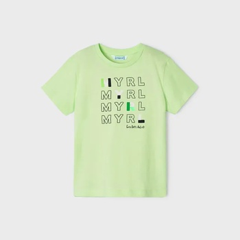 MAYORAL Тениска с къс ръкав basic в бледо зелено за момче Майорал