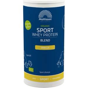 Mattisson Organic Sport Whey Protein Blend [450 грама] Ванилия