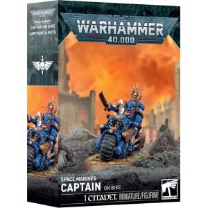 Games Workshop Captain on Bike (48-113)