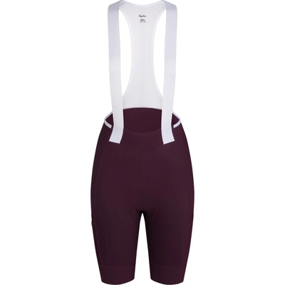 Rapha Дамски клин за колоездене Rapha Women's Brevet Element Cargo Bib Shorts Cycling bottoms - Plum / White - размер XS (155-2351-0212)