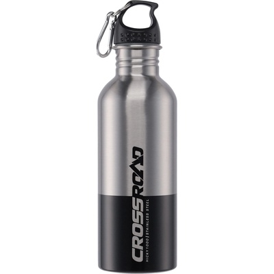 Crossroad HICKY Nerezová fľaša 1000 ml strieborná čierna