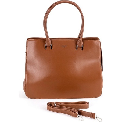 David Jones velká kabelka do ruky CM6281 hnědá