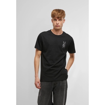 Mister Tee Тениска Peace Sign Tee EMB black XXLUB-MT2829-00007 - Тъмносив, размер XXL