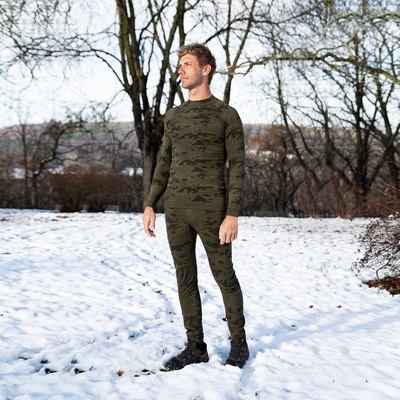 Pánské spodky SEAM PANTS - zelené, Termovel