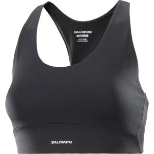 Salomon Дамски спортен сутиен Salomon Women's SHKout Core Bra Sports bra - Deep Black (114-3478-0213)