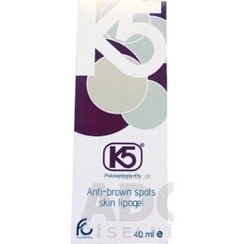 K5 Lipogel na depigmentaci hnědých skvrn 40 ml