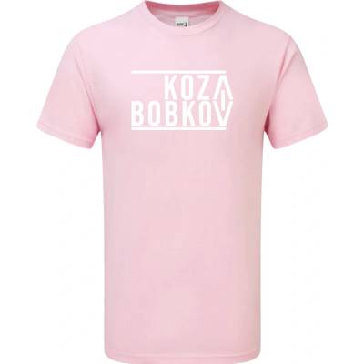 Koza Bobkov tričko Koza Bobkov Baby pink