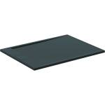 Ideal Standard i. life Ultra Flat S правоъгълно душ корито, наситено черно, 120x80 см (T5220FV)