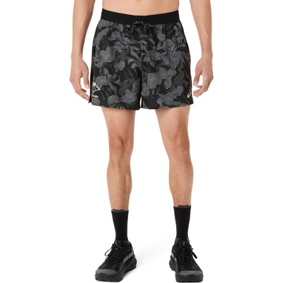 Asics FUJITRAIL ALL OVER PRINT 5IN SHORTS čierne 2011D526-001