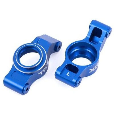 Traxxas задни главини алуминиеви сини (лява и дясна)