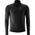 Gonso Мъжка фланелка с дълъг ръкав за колоездене Gonso Crissolo L/S Half Zip Cycling jersey - Black - размер XL (056-2953-0114)
