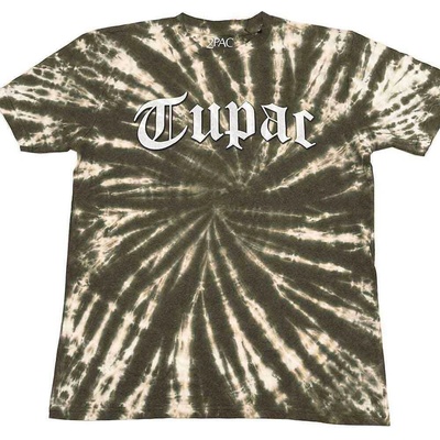2Pac Gothic Logo (Wash Collection) Green XL Риза (2PACTS38MDD04)