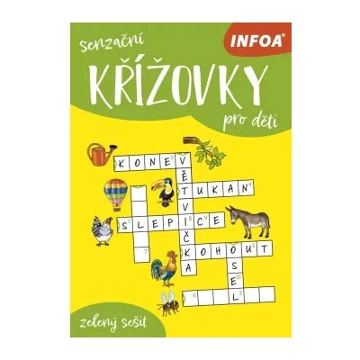 Senzační křížovky pro děti - zelený sešit
