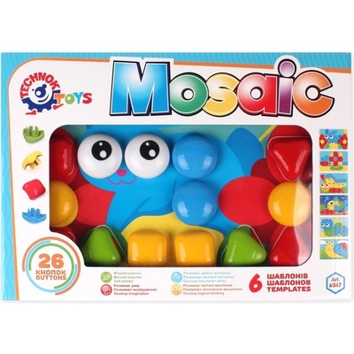 Inlea4Fun Skládačka mozaika 32 ks