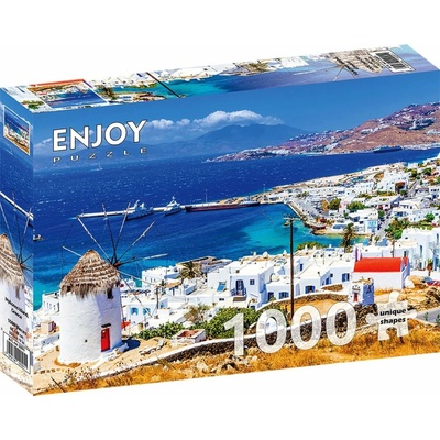 ENJOY Ostrov Mykonos Řecko 1000 dielov