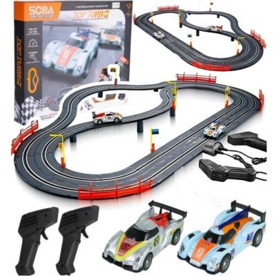 Malplay Závodní autodráha se dvěmi auty 300 cm