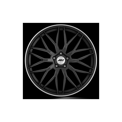 AEZ CREST 8x18 5x112 ET52 black polished