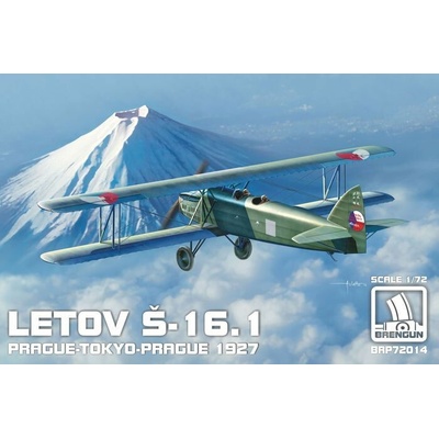 Brengun Letov S-16 1 Prague-Tokyo-Prague plastic construction kit 1:72