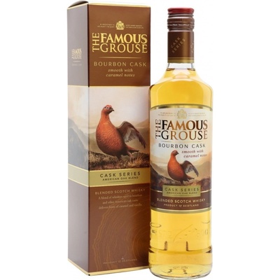The Famous Grouse Bourbon Cask 40% 1 l (holá láhev)