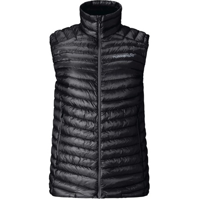 Norrøna Дамски пухен елек Norrøna Women's Trollveggen Superlight Down800 Vest Down vest - Caviar Black (132-1232-0312)