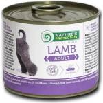 AKVATERA Nature's Protection DOG Adult Lamb, консерва с агнешко месо за пораснали кучета, подходяща за чувствителна храносмилателна система, Литва - 200 гр