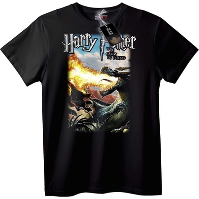 NOONEBRAND Тениска Harry Potter Огненият бокал - M, Black