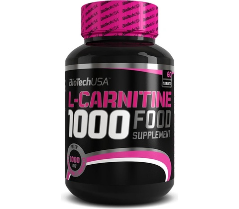 BioTech USA L-CARNITINE 1000 60 tablet od 389 Kč