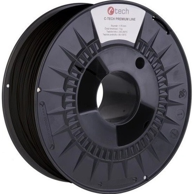 C-Tech Premium Line PLA, dopravní červená, RAL3020, 1,75mm, 1kg