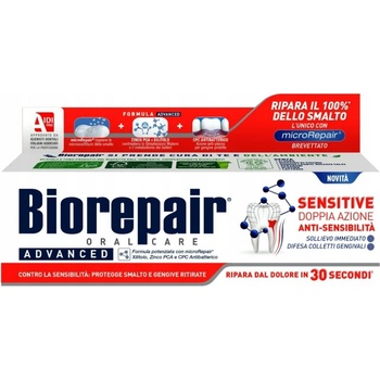 Biorepair Advanced Sensitive na citlivé zuby 75 ml