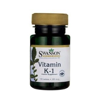 Swanson Vitamin K-1 100mcg. / 100 Tabs