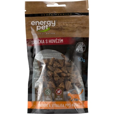 Energy Pet srdiečka s hovädzím 50 g