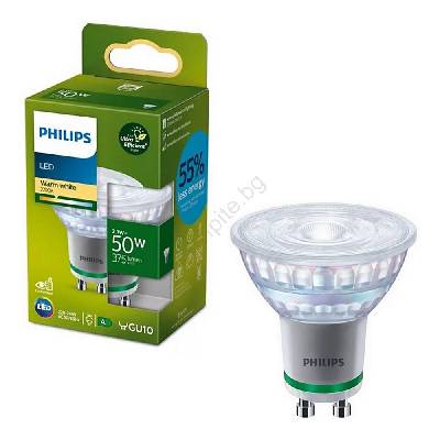 LED Крушка ULTRAEFFICIENT Philips PAR16 GU10/2, 1W/230V 2700K (P6842)