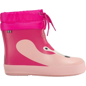Viking Детски гумени ботуши Viking Kid's Alv Barefoot Paw Print Wellington boots - Light Pink / Magenta - размер 29 (EU) (731-0286-0320)