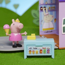 Hasbro F2168 Peppa Pig Hracia súprava Peppa's Ice Cream Shop Zmrzlináreň s príslušenstvom