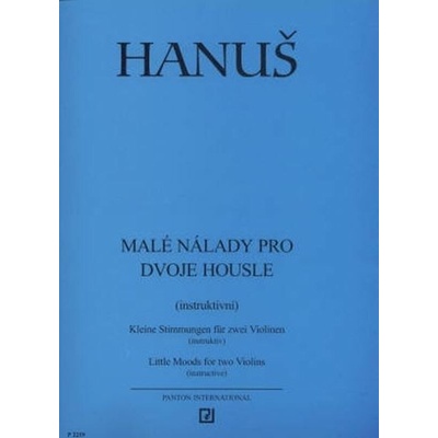 Schott Music Panton Malé nálady pro dvoje housle