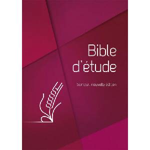 Bible d'étude semeur couverture rigide rouge, tranche blanche | collegium (ISBN: 9782755003253)