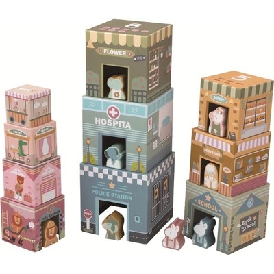 2Kids Toys Сгъваема кула от кубчета City