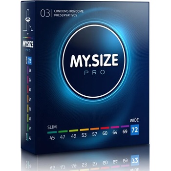 Image 1 of My size pro Презервативи my size pro condoms 72 mm 3 броя