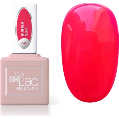 E.MiLac gel lak NEON Bubble Gum 048 9 ml