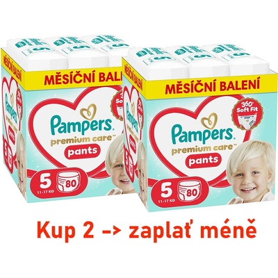 Pampers Premium Care pants 5 160 ks