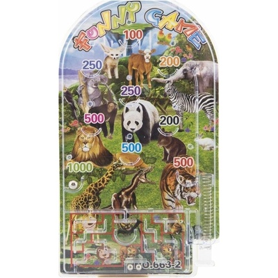 Pinball ZOO hlavolam plast 16 cm