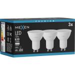 Mexen Nova 3x LED крушка GU10, 6W, Неутрална - 4000K, 630 lm - L107-GU10-0640-01x03 (L107-GU10-0640-01x03)