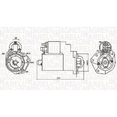 Startér MAGNETI MARELLI 063720880010