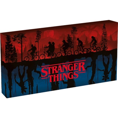 Obraz na plátne Stranger Things - 2 Worlds, - × cm